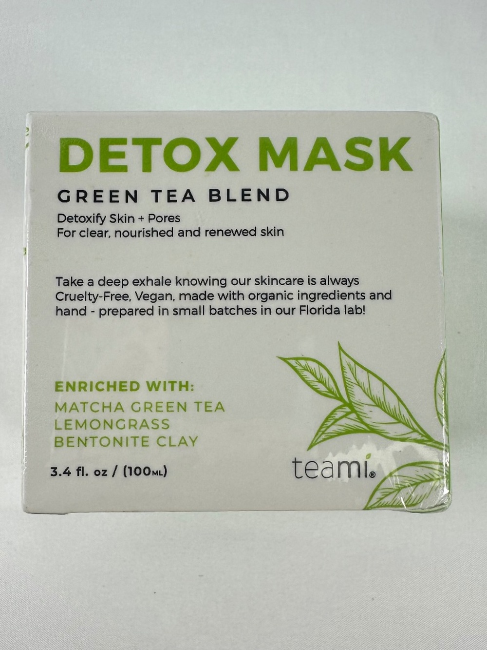 Teami Detox Mask Green Tea Blend 3.4 Fluid Ounce #1